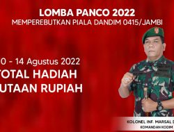 Ayoo Buruan ikuti Lomba Panco Kodim 0415/ Kota Jambi