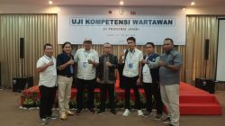 Melalui Uji Kompetensi Wartawan Enam Anggota PWI Muaro Jambi di yatakan Lulus Kompeten