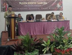 KPU Rapat Koordinasi Persiapan Pencalonan Bupati dan wakil Bupati Muaro Jambi tahun 2024