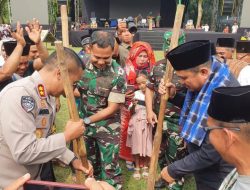 Dandim 041/Bute Hadiri Pertunjukan Sidang Balai Panjang dalam rangka Festival Kenduri Swarnabumi I Kabupaten Bungo