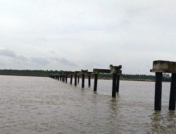 Pelabuhan Ujung Jabung  yang mangkrak