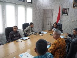 Bupati Kabupaten Muaro Jambi Bambang Bayu Suseno SP MM M.S.i Memimpin Rapat Terkait PDAM